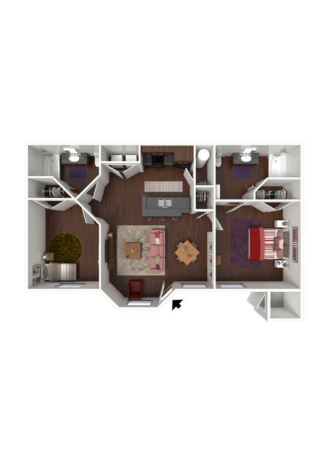 Unit 1-104 1-104 floor plan